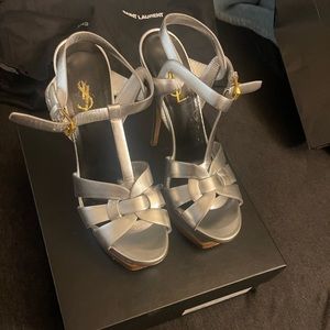 YSL HEELS ONLY WORN 3 Times.. Size 38plus